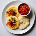 Perico: Venezuelan Scrambled Eggs with Arepas for Breakfast