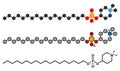 Perifosine investigational cancer drug molecule