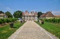 Perigord, the picturesque castle of Monbazillac in Dordogne