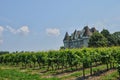 Perigord, the picturesque castle of Monbazillac in Dordogne