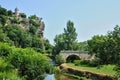 Perigord, picturesque landscape of Lacave