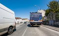 Perigueux, Dordogne, France May 31 2023 : Navigating City Life: An Examination of Transport Systems and Traffic Circulation