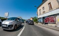 Perigueux, Dordogne, France May 31 2023 : Navigating City Life: An Examination of Transport Systems and Traffic Circulation