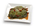 Perilla leaves pickled in soy sauce, korean food