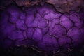 Perilous Plain magma cracks purple. Generate Ai Royalty Free Stock Photo