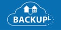 Periodic data backup vector illustration design. for the security of data systems Royalty Free Stock Photo