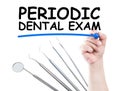 Periodic dental exam