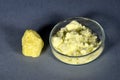 The periodic element No 16. Sulphur in both crystal and amorpheus form