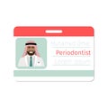 Periodontist medical specialist badge