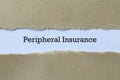 Peripheral insurance on paper