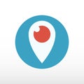 Periscope Icon. Streaming video service.