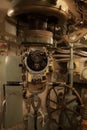 Periscope inside submarine Royalty Free Stock Photo