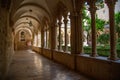 Peristyle Garden Royalty Free Stock Photo