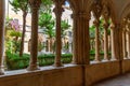 Monestary Garden in Dubrovnik Monestary Royalty Free Stock Photo