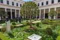 Peristyle Garden Royalty Free Stock Photo