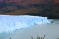 Perito Moreno Glacier with the Ice calving into the Lake, Patagonia, Argentina, South America Royalty Free Stock Photo