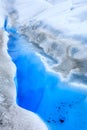 Perito Moreno glacier ice formations detail view Royalty Free Stock Photo