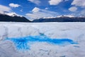 Perito Moreno glacier ice formations detail view Royalty Free Stock Photo