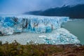 The Perito Moreno Glacier is a glacier located in the Los Glaciares National Park in Santa Cruz Province, Royalty Free Stock Photo