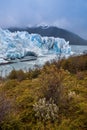 The Perito Moreno Glacier is a glacier located in the Los Glaciares National Park in Santa Cruz Province, Royalty Free Stock Photo