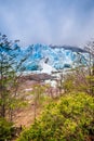 The Perito Moreno Glacier is a glacier located in the Los Glaciares National Park in Santa Cruz Province, Royalty Free Stock Photo