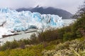 The Perito Moreno Glacier is a glacier located in the Los Glaciares National Park in Santa Cruz Province, Royalty Free Stock Photo