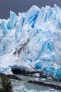 The Perito Moreno Glacier is a glacier located in the Los Glaciares National Park in Santa Cruz Province, Royalty Free Stock Photo