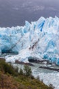 The Perito Moreno Glacier is a glacier located in the Los Glaciares National Park in Santa Cruz Province, Royalty Free Stock Photo