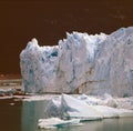 The Perito Moreno Glacier is a glacier located in the Los Glaciares National Park in Santa Cruz Province, Argentina. Its one of Royalty Free Stock Photo