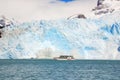 The Perito Moreno Glacier is a glacier located in the Los Glaciares National Park Royalty Free Stock Photo