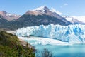 The Perito Moreno Glacier, located in Santa Cruz Province, Patagonia Argentina. Royalty Free Stock Photo