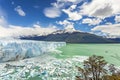 Perito Moreno Glacier in the Los Glaciares National Park, Argent Royalty Free Stock Photo