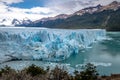 Perito Moreno Glacier at Los Glaciares National Park in Patagonia - El Calafate, Santa Cruz, Argentina Royalty Free Stock Photo