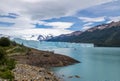 Perito Moreno Glacier at Los Glaciares National Park in Patagonia - El Calafate, Santa Cruz, Argentina Royalty Free Stock Photo