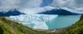 Perito Moreno Glacier panorama, lago Argentino Royalty Free Stock Photo