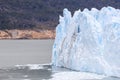 The Perito Moreno Glacier view. It is is a glacier located in the Los Glaciares National Park in Patagonia, Argentina Royalty Free Stock Photo