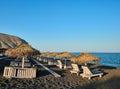 Perivolos Beach, Santorini, Greece Royalty Free Stock Photo