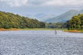 Periyar lake in Periyar National Park, Kerala, India Royalty Free Stock Photo