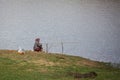 PERIYAR WILDLIFE SANCTUARRY, INDIA-FEBRUARY 20: Fisheman 20, 2013 in Periyar Wildlife Sancturary, India. Fisherman on