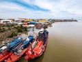 Fishing village near the jetty in Kuala Perlis