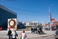 Perm, Russia - April 30.2016: Organ concert hall Royalty Free Stock Photo