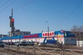 Perm, Russia - April 16.2016: Supermarket `Vivat`- grocery store