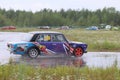 PERM, RUSSIA - JUL 22, 2017: Car competes