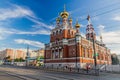 PERM, RUSSIA - JUNE 30, 2018: Bishops Compound of the Ascension Temple in Perm, Russ