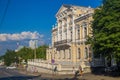 PERM, RUSSIA - JUNE 30, 2018: Meshkov house, seat of Perm Regional Museum in Perm, Russ