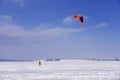 Training of snowkiter