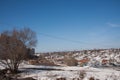 Perm, Russia - March 31.2016: Spring city landscape