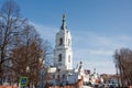 Perm, Russia - March 31.2016: Stefanov Holy Trinity Monastery