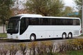 Perm, Russia - September 30, 2016: Modern tourist bus.