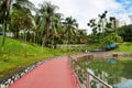 Permaisuri Lake Garden is one of the famous park in Cheras Royalty Free Stock Photo